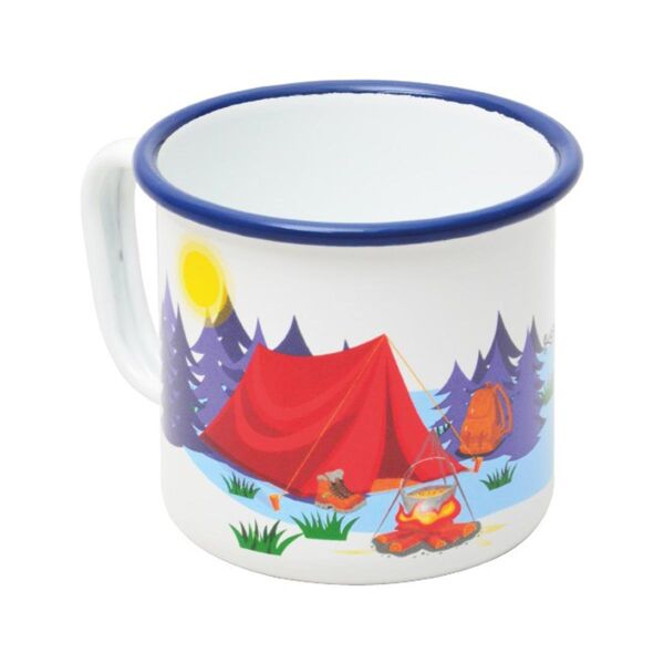 Campout Emaye Kupa Beyaz Çadır BEYAZ