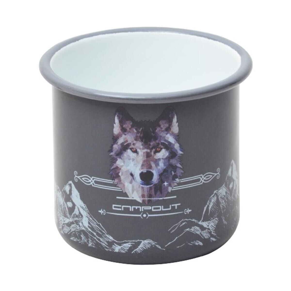 Campout Emaye Kupa Gri GRİ