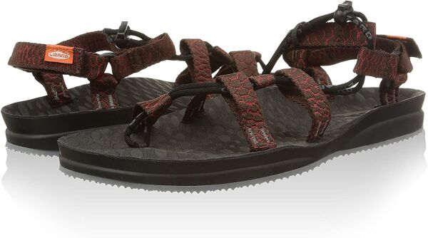 Lizard Hex H2O Skin Kahve Sandalet