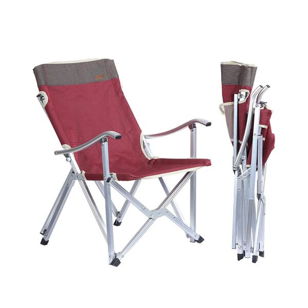 Madfox Dachuan Katlanır Kamp Sandalyesi BORDO
