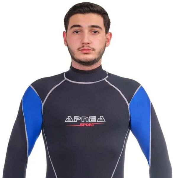 Apnea Sport 3 mm Uzun Dalış Elbise SİYAH/MAVİ - L