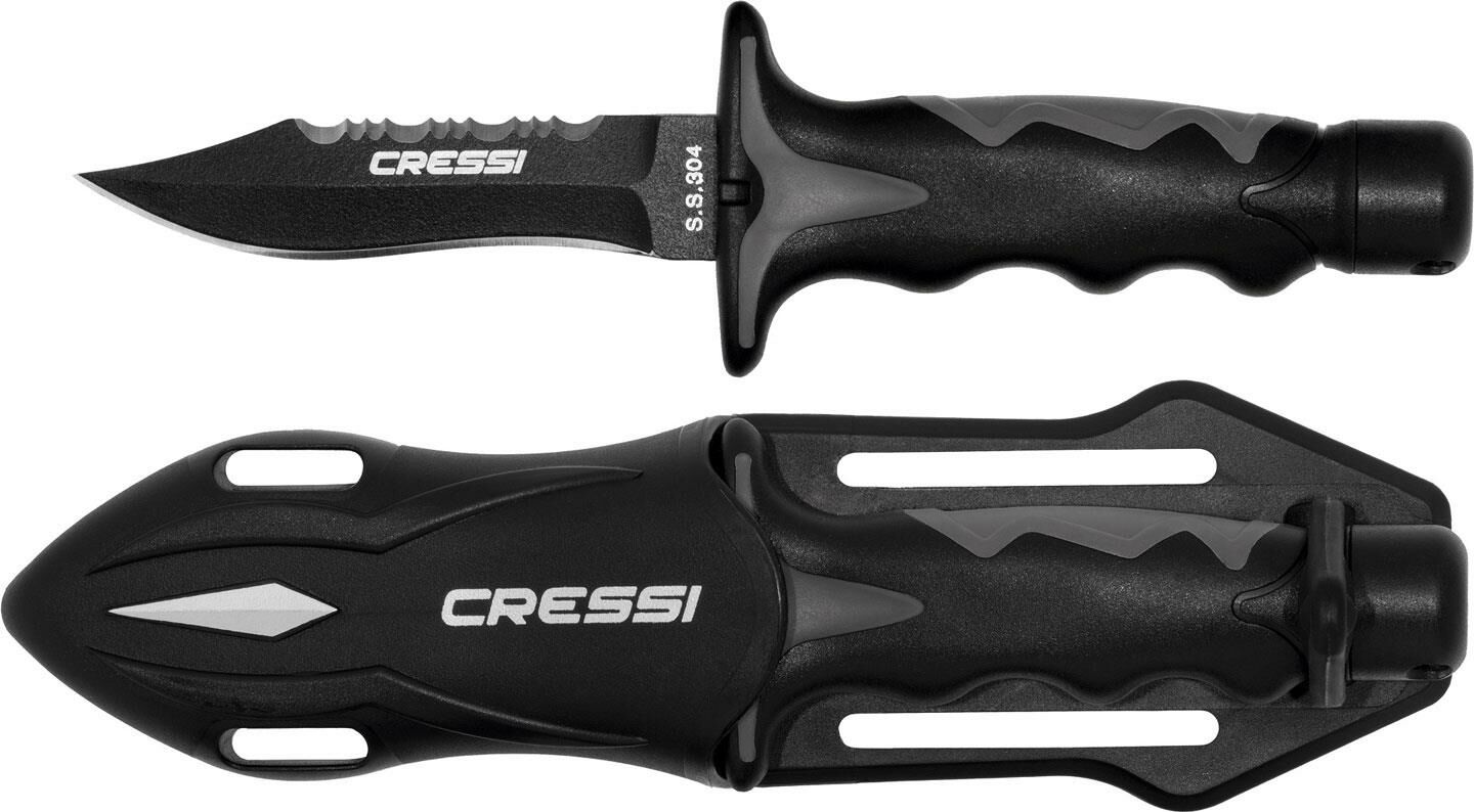 Cressi Predator Black\Silver Dalış Bıçağı