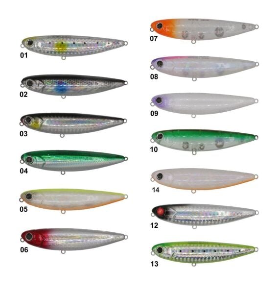 Aqua Salty Jerk Pro 85mm 13gr WTD Floating Suni yem