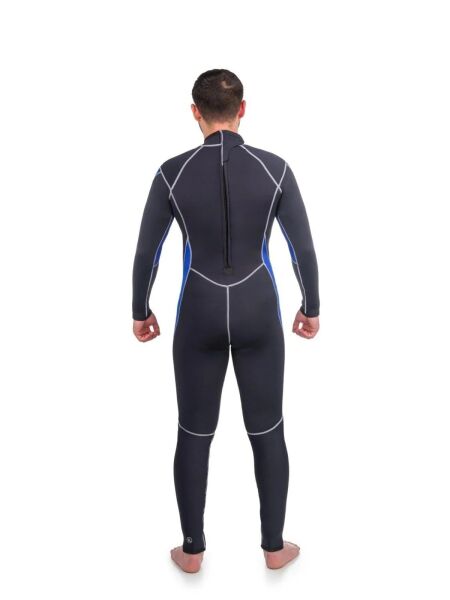 Apnea Sport 3 mm Uzun Dalış Elbise SİYAH/MAVİ - XL