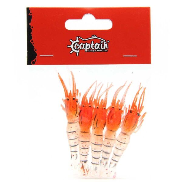 Captain Soft Shrimp 6,5cm Silikon Karides Yem 003