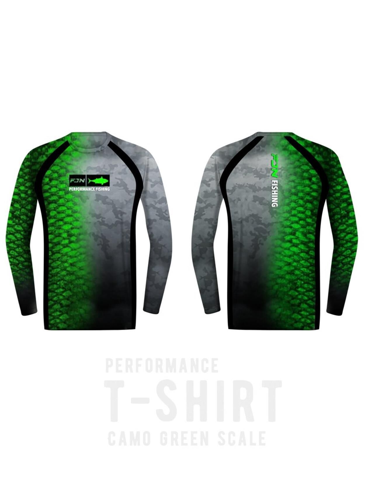 Fujin Performance T-Shirt Camo Green Scale Camo Green Scale - M