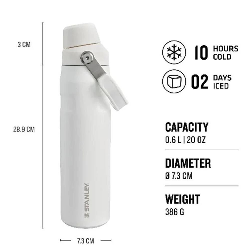 Stanley The Aerolight IceFlow Soğuk Su Termosu 0,60 Lt Buz Beyaz