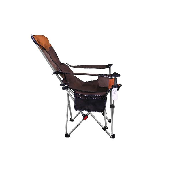 Madfox Prowler 3 Kademeli Yatabilen Kamp Sandalyesi Brown/Orange
