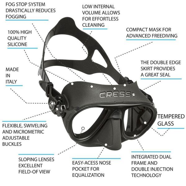 Cressi Calibro Corsia Maske Şnorkel Set