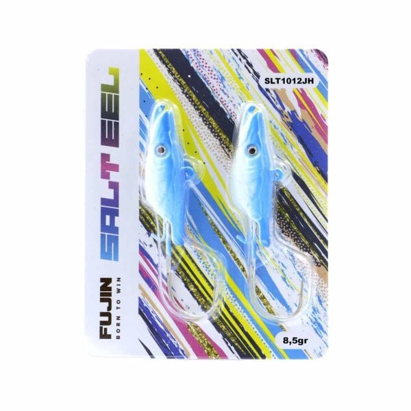 Fujin Salt Eel 8.5gr Jighead BLUE