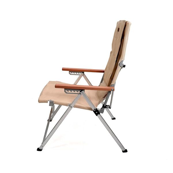 Madfox Haven 6 Kademeli Katlanır Kamp Sandalyesi Bej