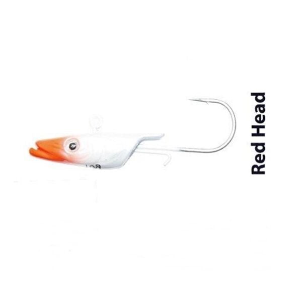 Fujin Salt Eel 8.5gr Jighead RED HEAD