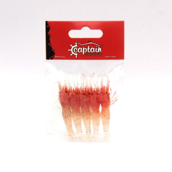 Captain Soft Shrimp 6,5cm Silikon Karides Yem