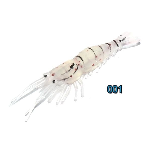 Captain Soft Shrimp 6,5cm Silikon Karides Yem