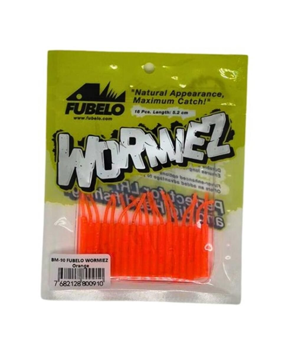 Fubelo Wormiez 5.2 cm LRF Silikon Yem ORANGE