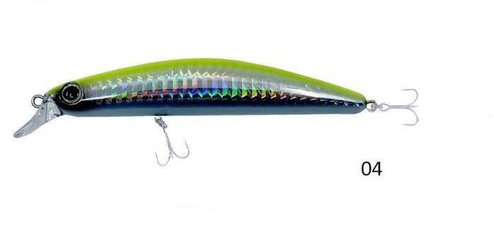 Kendo D-Killer's Minnow Hasen 100F 100 mm 14.1 gr Suni Yem 04