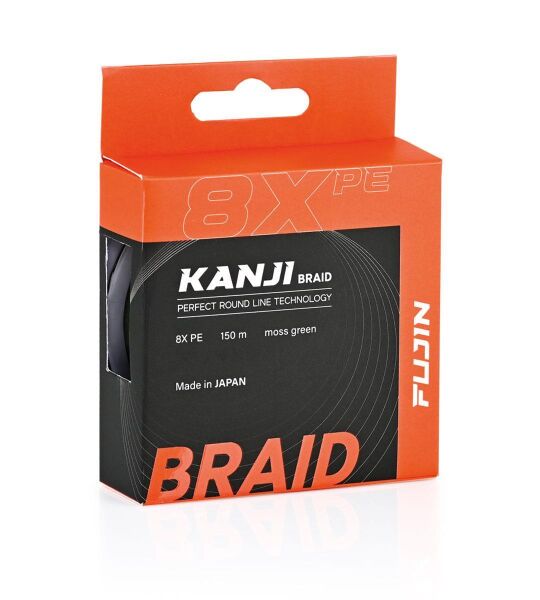 Fujin Kanji 8X 150MT Pe Line Olta Misinası Moss Green - 0,128 mm
