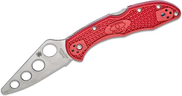 Spyderco C11TR Delica Trainer Kırmızı Çakı