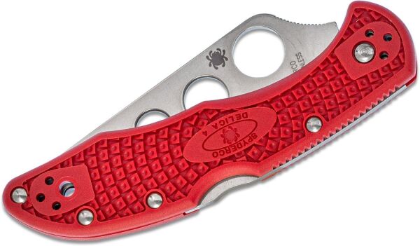 Spyderco C11TR Delica Trainer Kırmızı Çakı