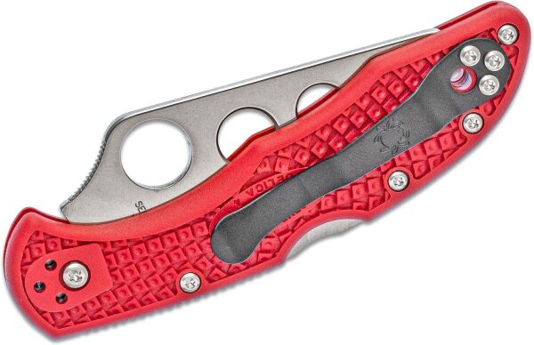 Spyderco C11TR Delica Trainer Kırmızı Çakı