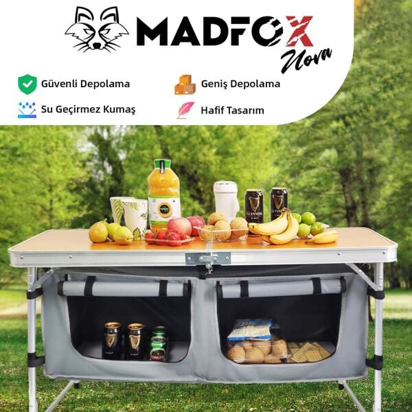 Madfox Nova Katlanır Kamp Masası