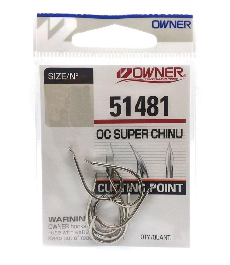 Owner 51481 Nikel Dövme Olta İğnesi NİKEL - NO:1/0