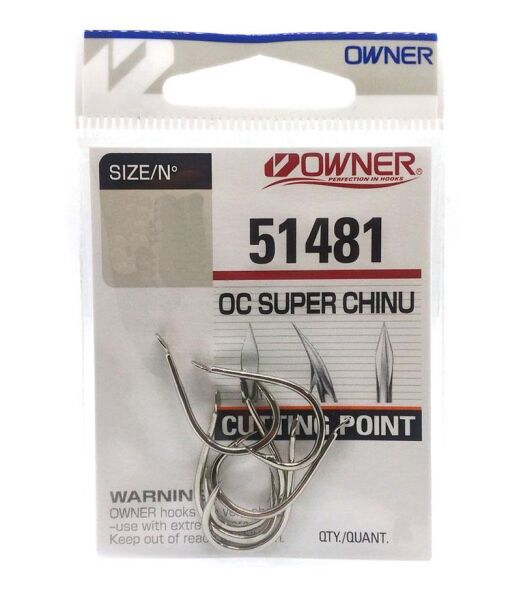 Owner 51481 Nikel Dövme Olta İğnesi NİKEL - NO:1/0