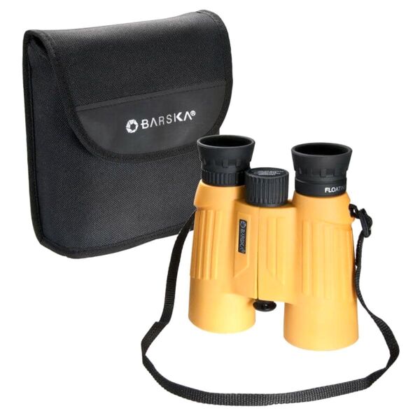 Barska Binoculars Floatmaster 10x30 WP Yellow El Dürbünü