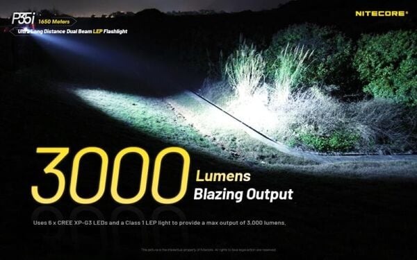 Nitecore P35I 1650 Lümen El Feneri