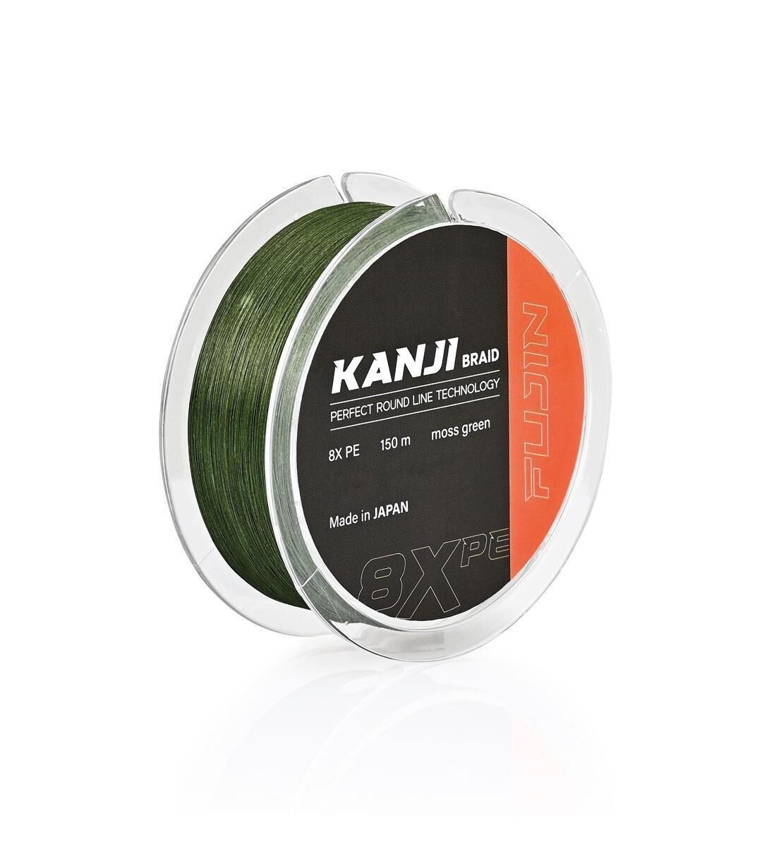Fujin Kanji 8X 150MT Pe Line Olta Misinası Moss Green - 0,205 mm