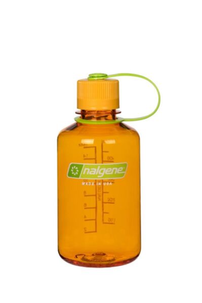 Nalgene 16oz Narrow Mouth Loop-Tops Tritan Suluk Clementine