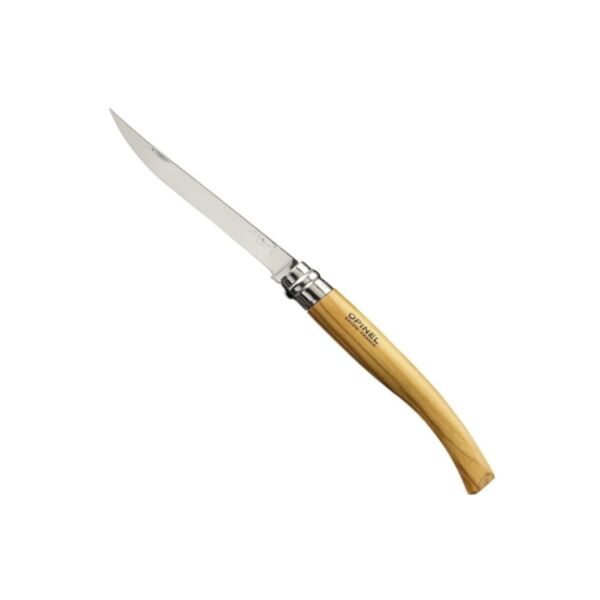 Opinel Inox Slim Line 12 Olive Tree Fleto Çakı