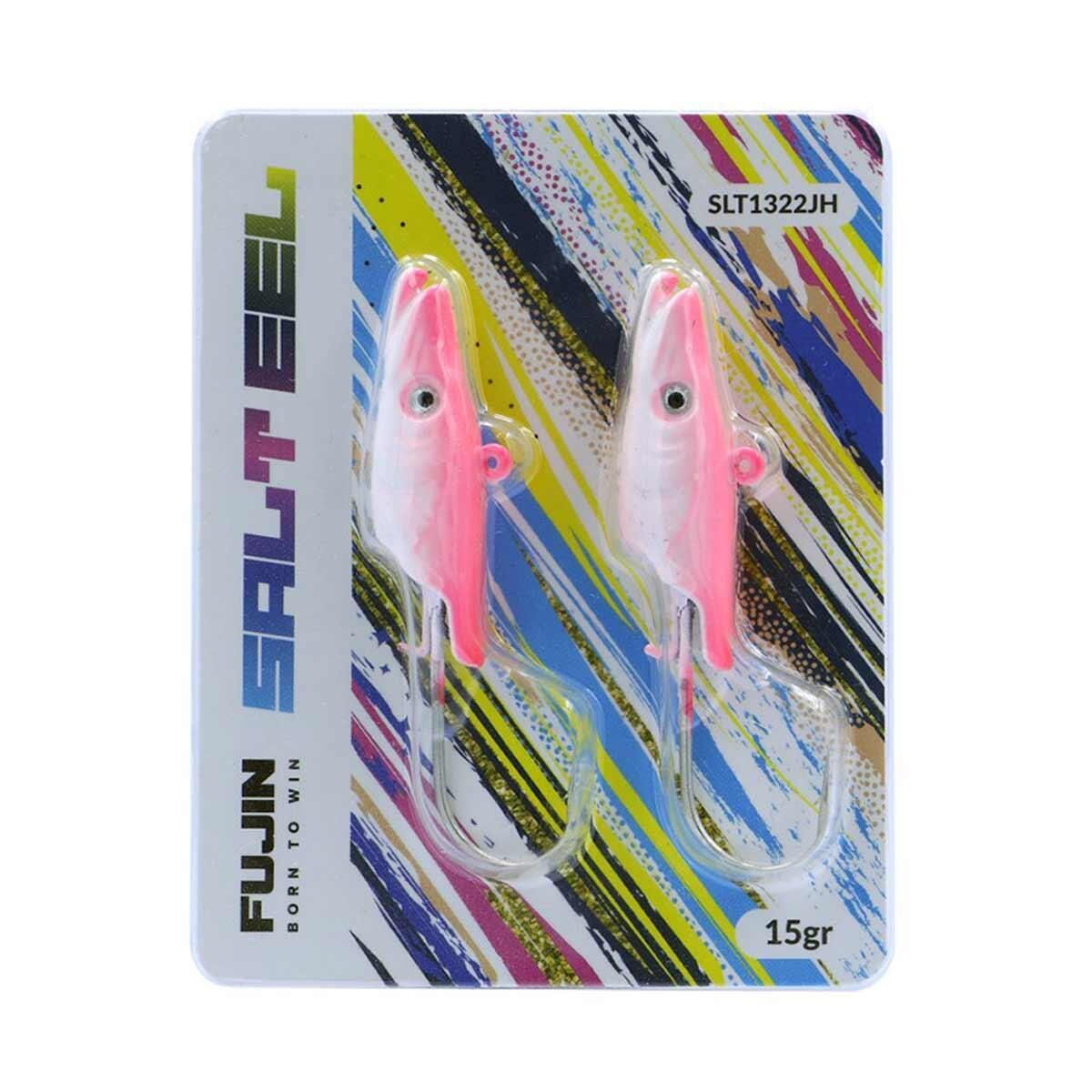 Fujin Salt Eel 15gr Jighead PINKY