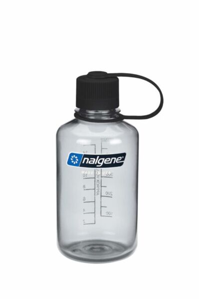 Nalgene 16oz Narrow Mouth Loop-Tops Tritan Suluk GRAY