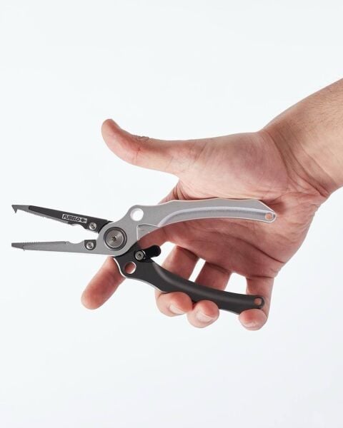 Fubelo Spling Ring Balıkçı Pensesi GRİ