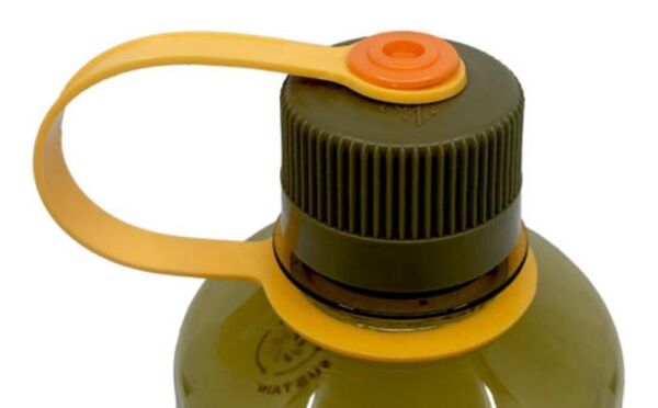 Nalgene 16oz Narrow Mouth Loop-Tops Tritan Suluk Olive