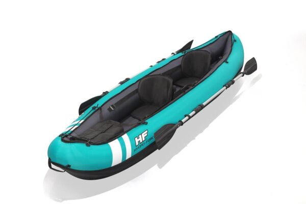 Bestway Hydro-Force Venture X2 Kayak 2 Kişilik Şişme Kano Set TURKUAZ