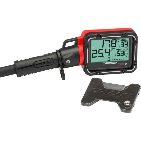 Cressi Digi 2 Dijital Dalış Konsolu RED