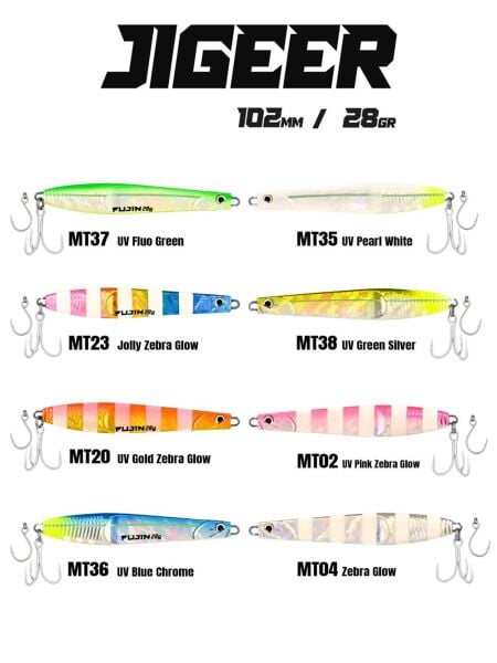 Fujin Jigeer 28gr 102mm Kaşık Yem