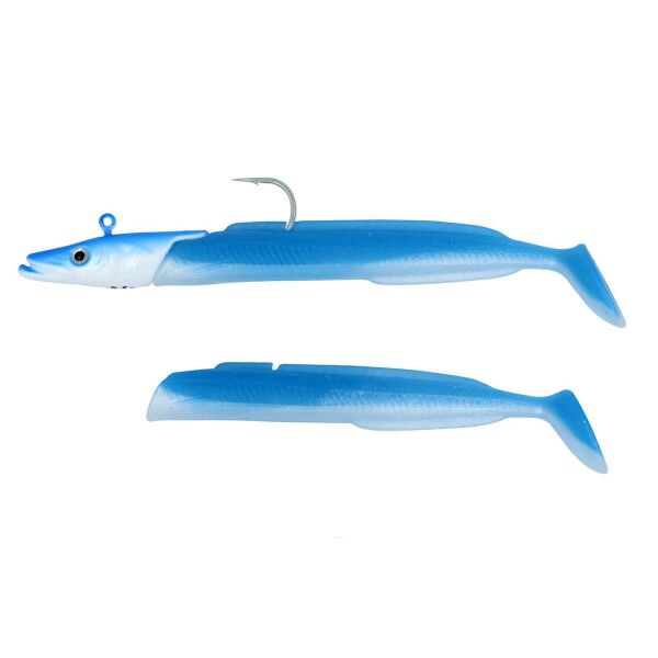 Fujin Salt Eel 10cm 12gr x2 Silikon Yem BLUE