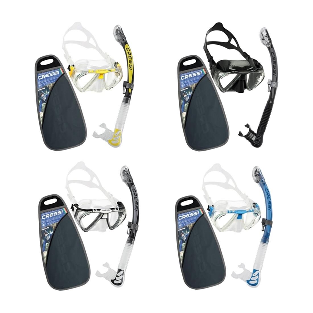 Cressi Penta - Alpha Maske Şnorkel Set