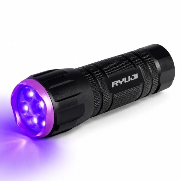 Ryujı 120 Lümen Beyaz + Uv El Feneri