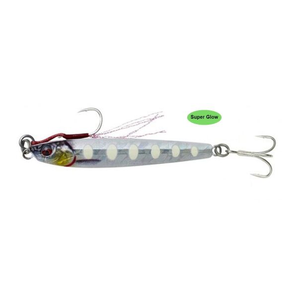 Savage Gear 3D Jig Minnow 20gr 7,5cm Jig Yem Bone White Glow