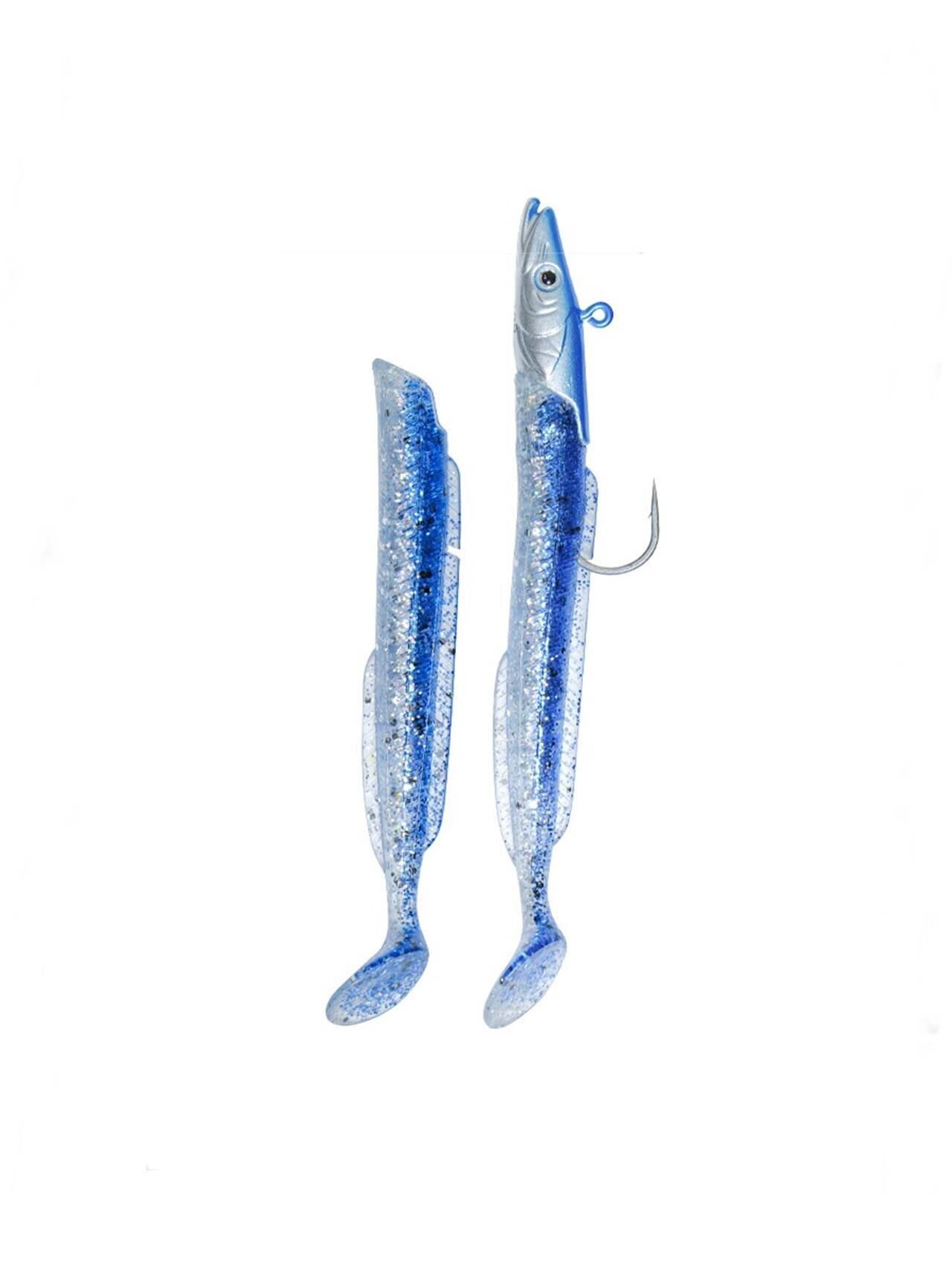 Fujin Salt Eel 10cm 12gr x2 Silikon Yem BLUE GLİTTER