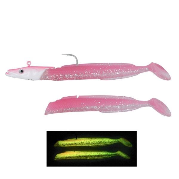 Fujin Salt Eel 10cm 12gr x2 Silikon Yem PINKY