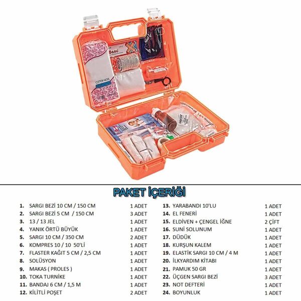 Süper Bag İlk Yardım Seti