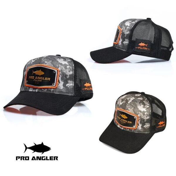 Fujin Pro Angler Black Camo Şapka