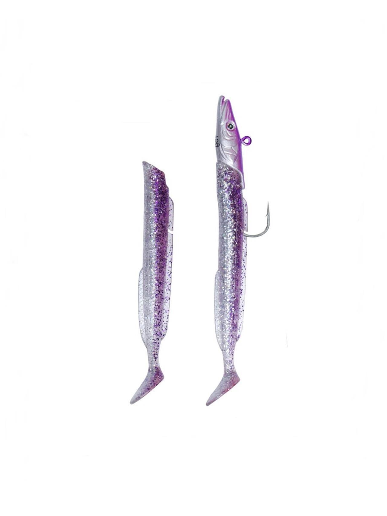Fujin Salt Eel 10cm 12gr x2 Silikon Yem Purple Space