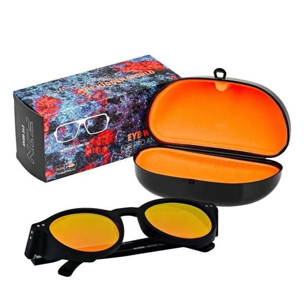 Fujin Venom Polarize Güneş Gözlüğü Orange/Mat Black