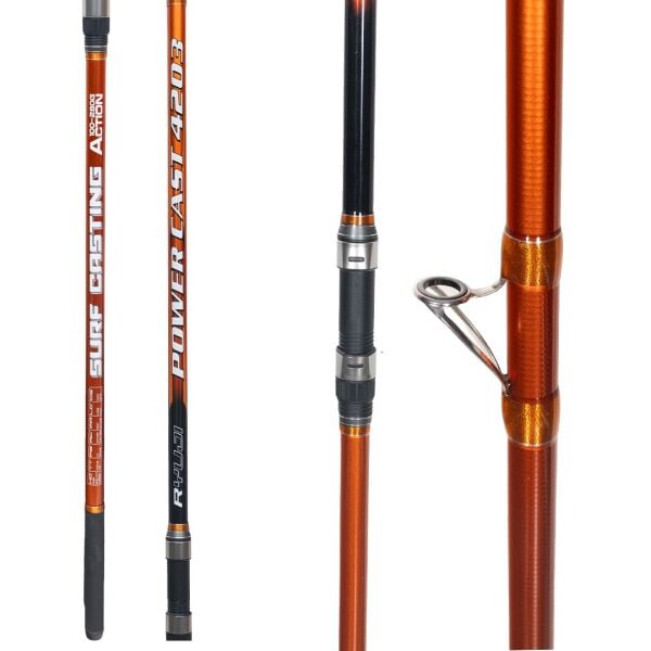 Ryuji Power Cast 420cm 100-280gr 3 Parça Surf Kamışı ( Tubular )